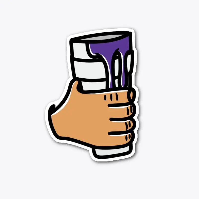 Purple Drink Sticker